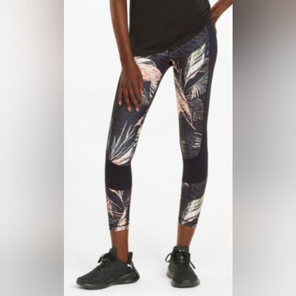 Puma TRAIN AOP EVERSCULPT HIGH WAIST 7/8 Dry Cell TIGHT